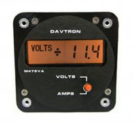 M475VA Digital Volt/Amp Meter