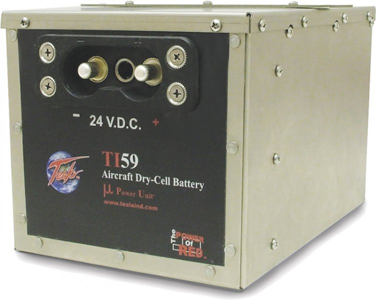 TI59 Aircraft Dry-Cell Battery